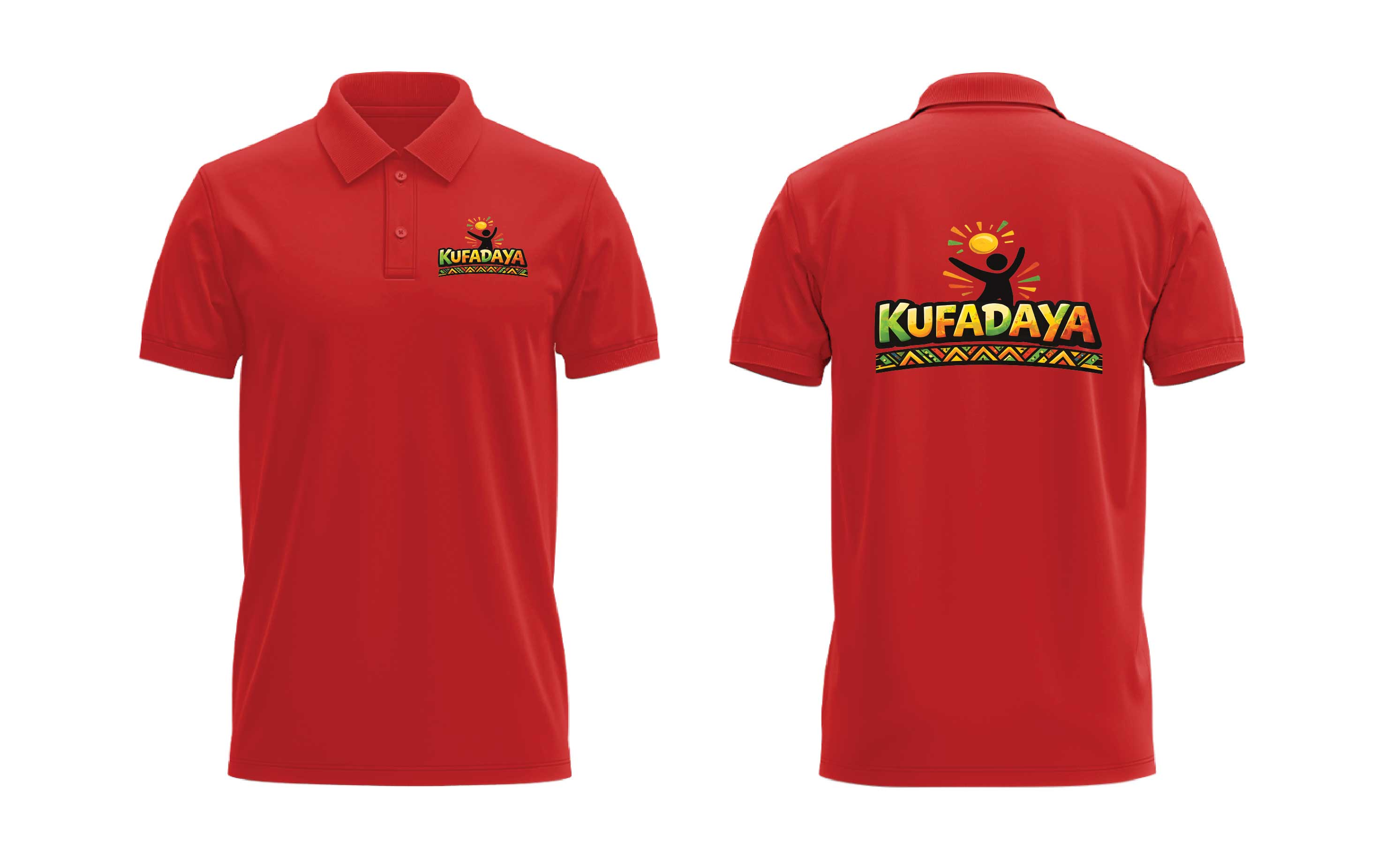 Kufadaya Polo Shirt - Red